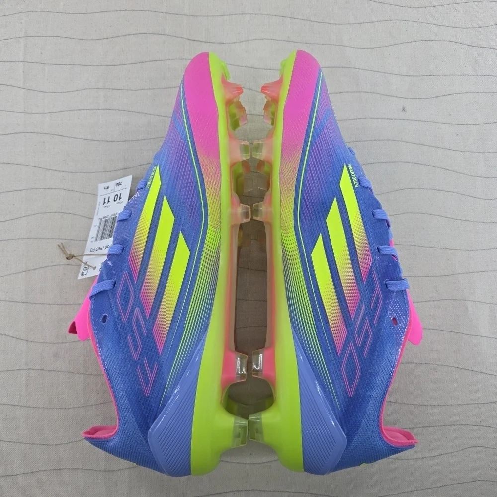 Adidas Mens Adizero F50 Pro FG Celestial Victory Pack Purple Cleats IE1285 Sz 10